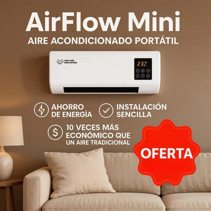 CONTROLA LA TEMPERATURA A TU GUSTO REFRESCANDO O CALENTANDO - Aire Acondicionado 2 en 1