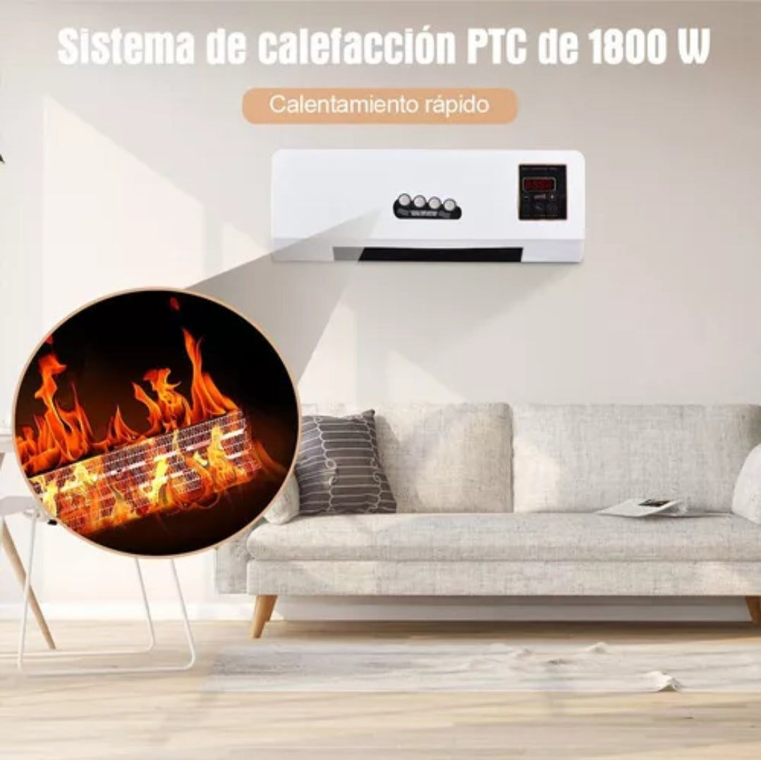 CONTROLA LA TEMPERATURA A TU GUSTO REFRESCANDO O CALENTANDO - Aire Acondicionado 2 en 1