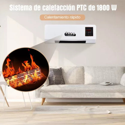 CONTROLA LA TEMPERATURA A TU GUSTO REFRESCANDO O CALENTANDO - Aire Acondicionado 2 en 1
