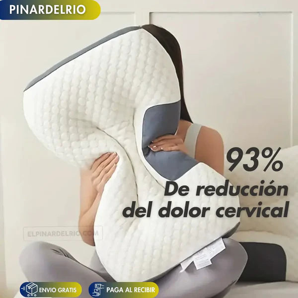 MEJORA LA CALIDAD DE TU SUEÑO - Almohada Cervical SPA 3D ¡ÚLTIMAS UNIDADES EN STOCK!