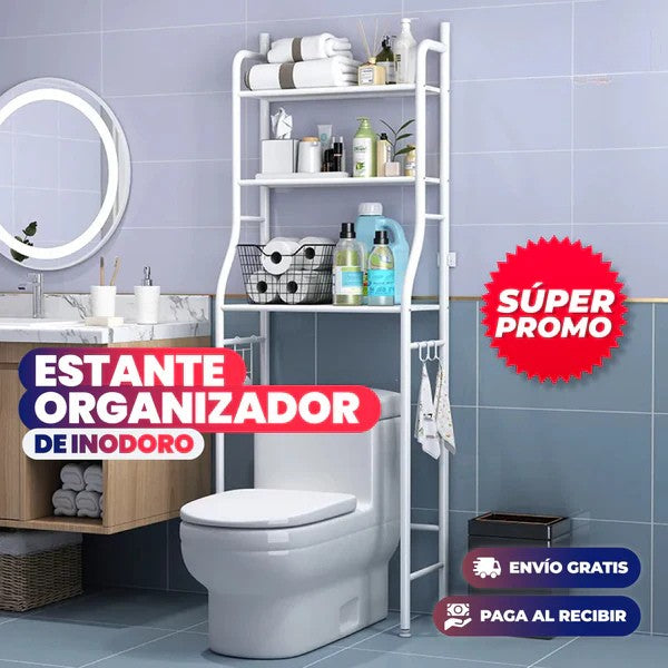 Estante Organizador para Baño 3 Niveles - LA SEGUNDA UNIDAD A MITAD DE PRECIO