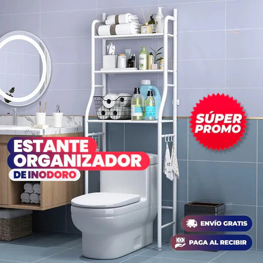 Estante Organizador para Baño 3 Niveles - LA SEGUNDA UNIDAD A MITAD DE PRECIO