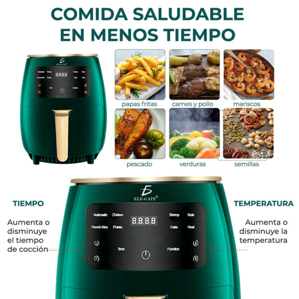 ¡LIQUIDACIÓN DE STOCK 50% OFF! - FREIDORA DE AIRE 6 LITROS